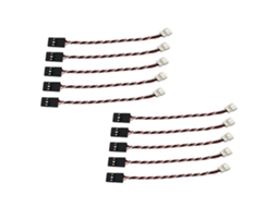 Tipo A15cm10pcs Jst 10cm/15cm 1,5mm 3 Pinos Macho Fêmea e Estilo Jr para Mini Receptor Servo Conversor de Ficha MDUG