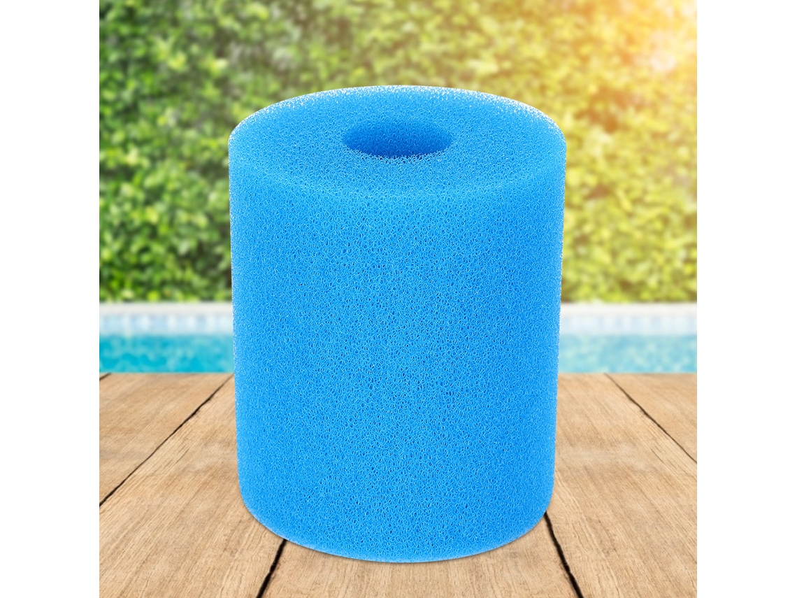 Esponja Filtro Reutilizável Piscina 10cm