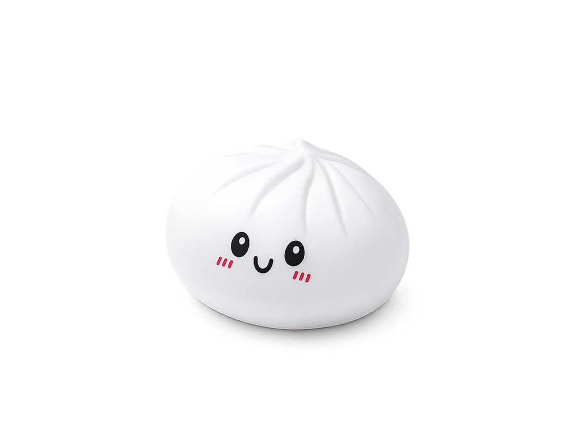 Pão Anti stress Slow Rebound, Alívio Imediato e Diversão em Branco LAXISCREED
