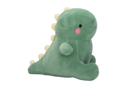 Primerox brinquedo de Pelúcia de Dinossauro Cute Macio Seguro Presente para Crianças 25cm Verde