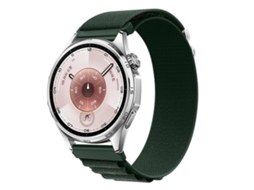 Bracelete para Huawei Watch Gt 6 Nylon Alpine Loop Verde com Bolinhas Arco íris XIAOMOYU (46mm)