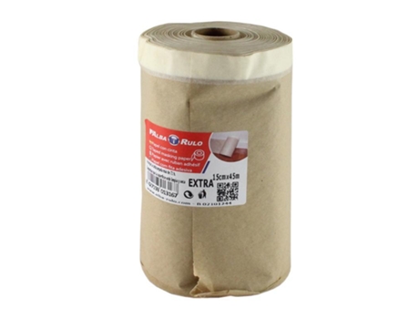 Papel con cinta adhesiva 013167 150mmx45mt