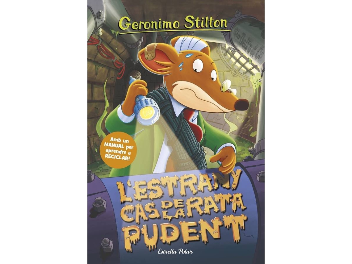 Livro L'Estrany Cas De La Rata Pudent de Gerónimo Stilton (Catalão)