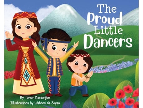 Livro The Proud Little Dancers de Tamar Kassarjian (Inglês)