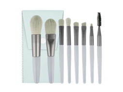 Piezas Set De Pincéis De Maquilhagem Profissional Portátil Com Bolsa De Armazenamento