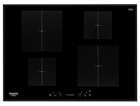 Placa de Indução HOTPOINT KIS 740 B (Elétrica - 70 cm - Preto) — Elétrica de INDUÇÃO | Largura: 70 cm