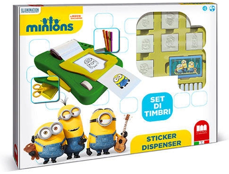 Kit de Carimbos para Crianças MULTIPRINT Minions