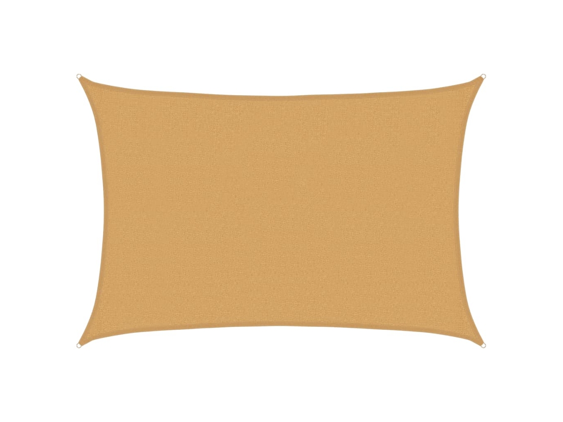 Maison Exclusive - Para-sol Estilo Vela Retangular 160 G/m² 2,5x3,5 M Areia
