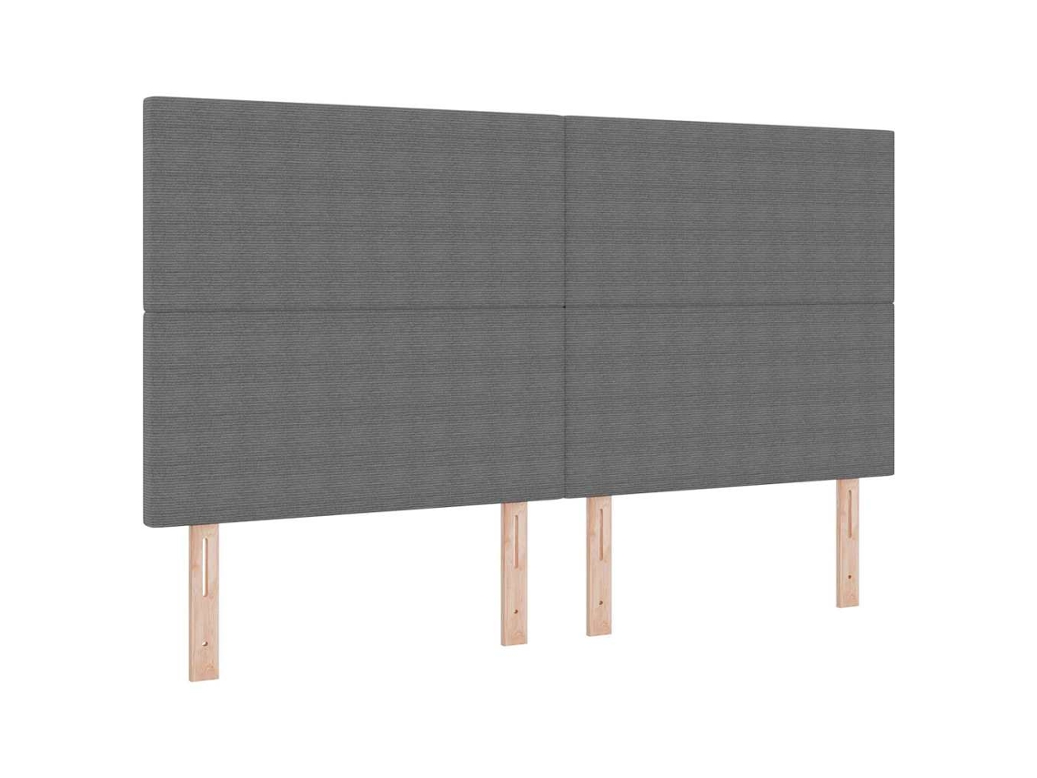 Cabeceira Cinzento claro 180cm veludo MAISON EXCLUSIVE