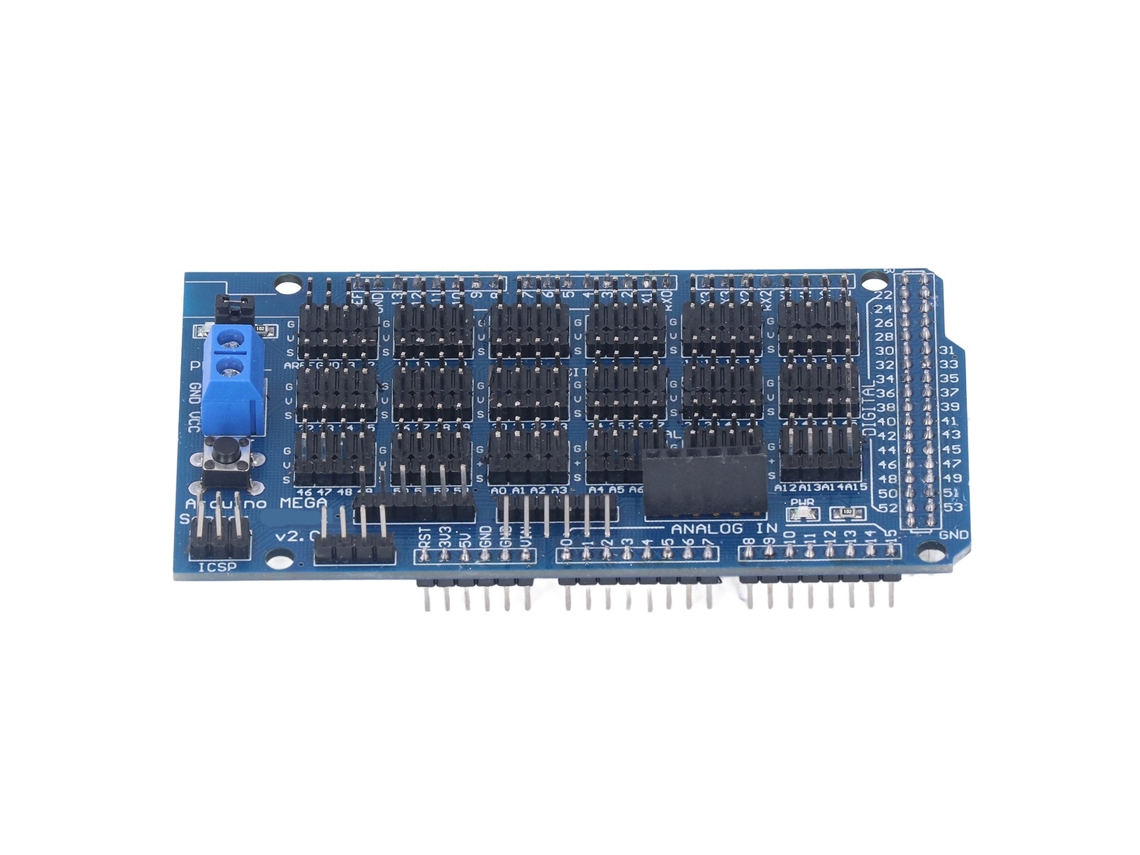 Placa de Expansão Módulo Acessório para Sensor Shield V1.0 com Rele e Potenciômetro S/MARCA