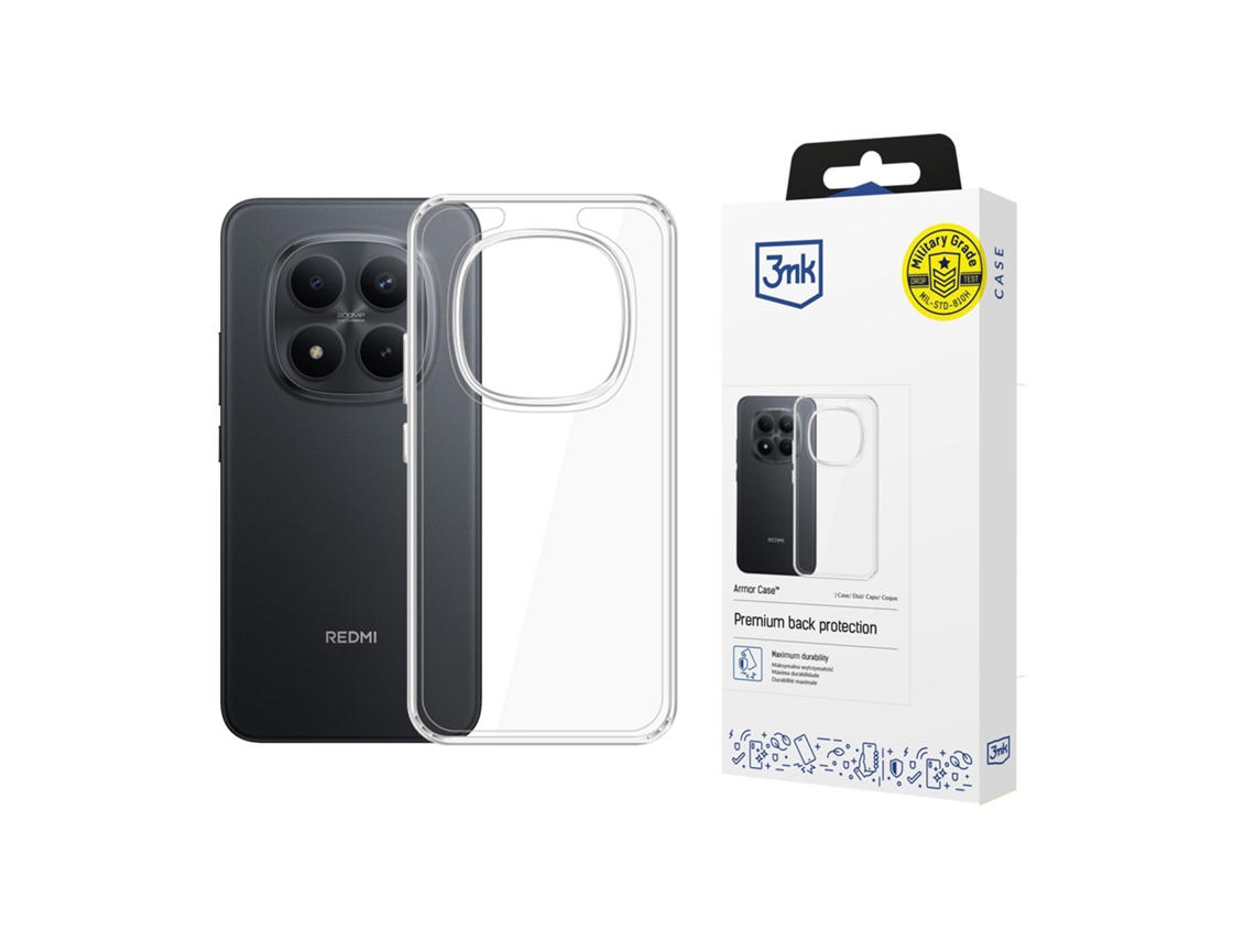 Capa Protetora 3mk Armor Para Xiaomi Redmi Note 15 Pro 4g. Capa Resistente Com Proteção.