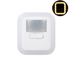 Luz Noturna Led Plug in com Sensor de Movimento, Brilho e Tempo Ajustáveis 30s 120s | S/MARCA
