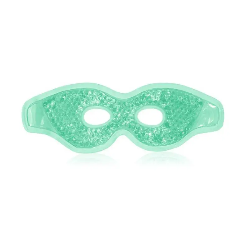 Máscara de Dormir Flexível, Calmante e Relaxante, Contas de Gel Refrescantes e Reutilizável em Pvc, Terapia Quente e Fria AQUAFORGE