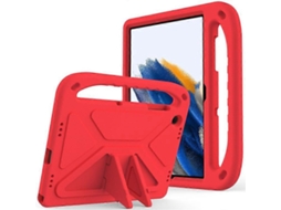 Capa Para Tablet Samsung Galaxy Tab A9+ Com Design De Alça, Feita Em Eva E Com Suporte Integrado.