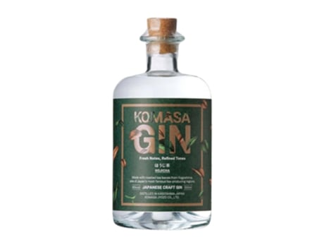 Gin KOMASA GIN Hojicha Japanese Craft Gin Garrafa Medium (0.5 L - 1 Unidade)