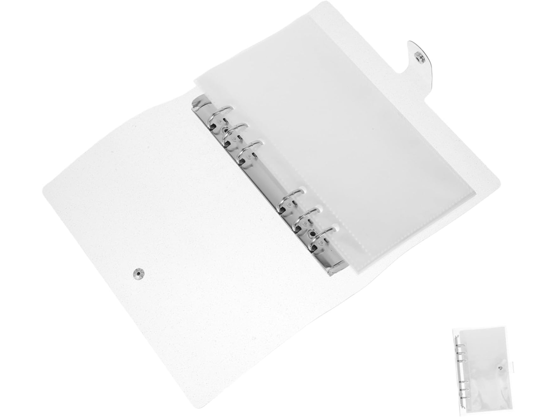 Capas Protetoras Transparentes Para Armazenamento De Photocard Pasta Cabilock Álbum Fotos Com Argolas,