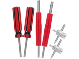 Kit De 6 Peças Para Remoção Do Núcleo Da Válvula De Pneus.