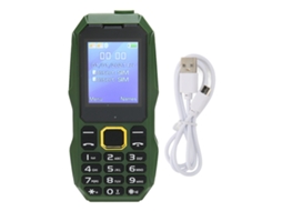 Aetheria telefone Móvel para Idosos 1.8 Polegadas Lcd Botões Grandes Bateria 5800mah Dual Sim Verde
