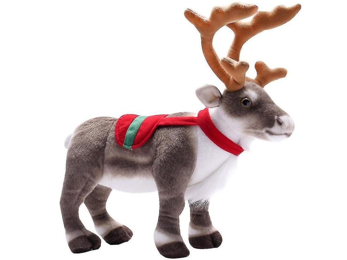 2026 juguete de Peluche Ciervo Reno Navideño 35cm Regalo Niños Material Ecológico Suave