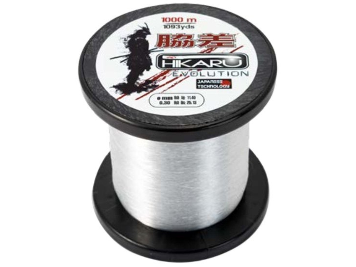 Monofilamento Hikaru Evolution 1000 M Cinzento 0.300 Mmlineaeffe
