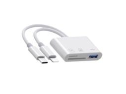Lurelia Leitor De Cartões Usb-c/usb Sd/tf Para Iphone