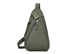 (verde Militar) Bolsa De Peito Elegante E Leve Em Estilo Japonês, Bolsa Em Formato De Gota, Mochila De Ombro Para Viagens E Esportes.