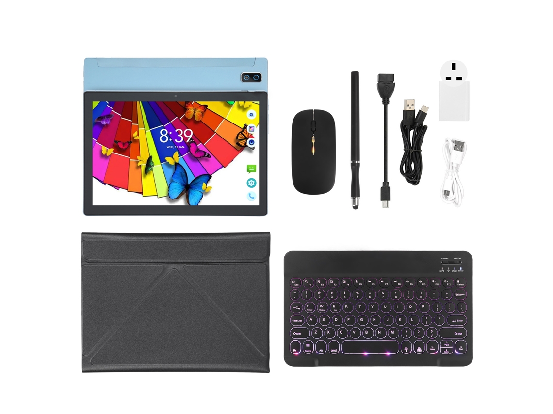 Tablet De 10 Polegadas, 8gb De Ram, 128gb De Rom, Tablet Para Escritório Other