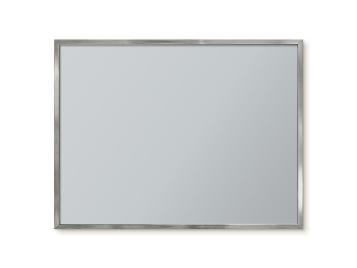Quadro de vidro magnético laranja fosco para hall de entrada Espelharte (80x60 cm)