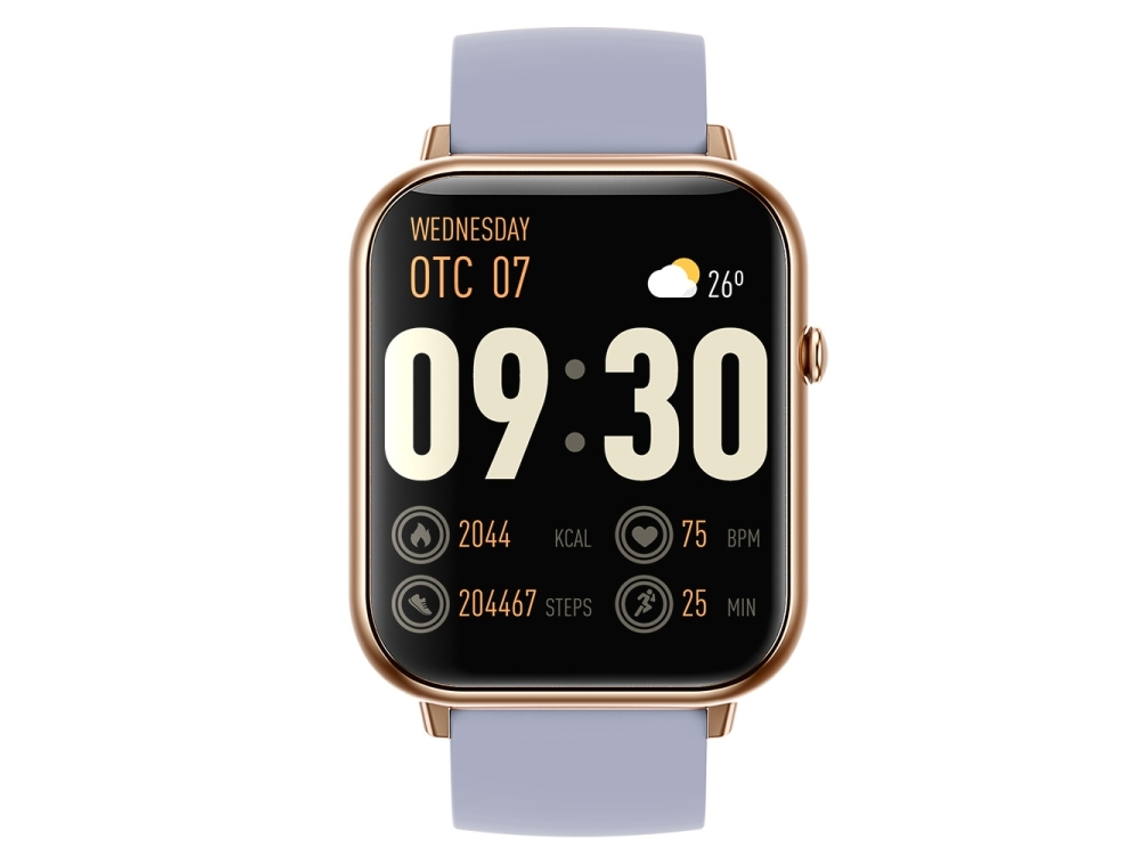 (roxo) Smartwatch Esportivo E De Negócios À Prova D'água Com Tela Hd De 2,1 Polegadas