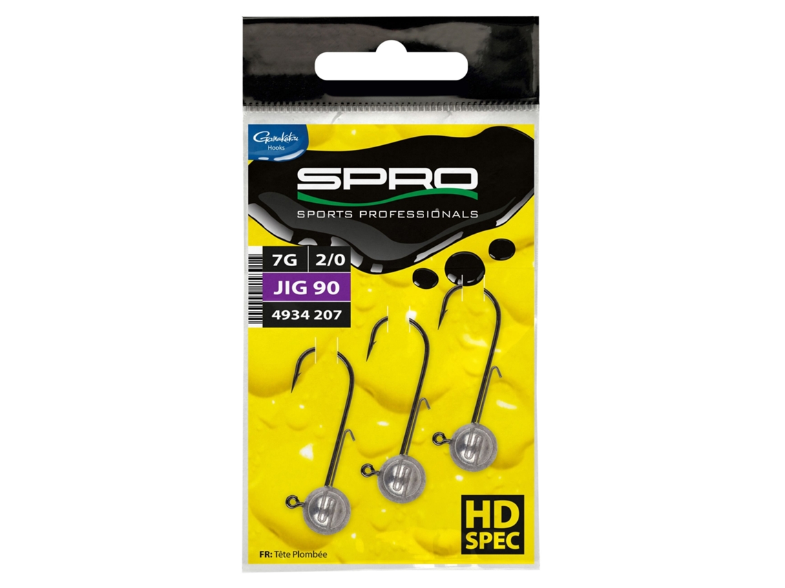Cabeça de Chumbo SPRO Jig 90 Hd 3,7 Cm