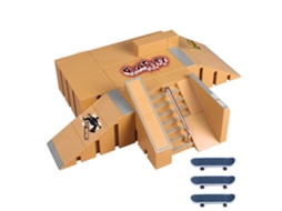 Ats kit de Rampas para Skatseboard de Dedo Peças Duráveis Parques de Treinamento Props Ultimatse