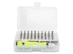 Kit Chave De Fenda Multifuncional 32 Em 1 Para Reparo De Óculos Relógio Celular Ferramenta Manual