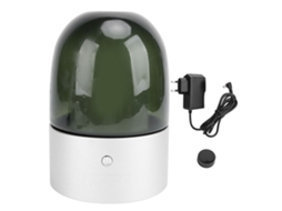 Difusor de Óleos Essenciais Sem Água com Luz Colorida e Base de Alumínio para Casa e Viagens LAXISCREED