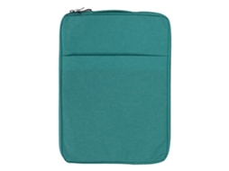 2026zentro-capa De Laptop 15.6 Polegadas 39x29x2cm Design De Duas Camadas Poliéster Case Para Hp Dell Dark Cyan