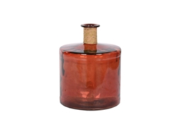 Vaso de Vidro Reciclado, 30 L, 35x35x45cm ALEXANDRA HOUSE LIVING