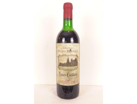 Vinho Tinto CHÂTEAU CÔTES BAGNOLE 1985 (75 cl - 1 unidade)