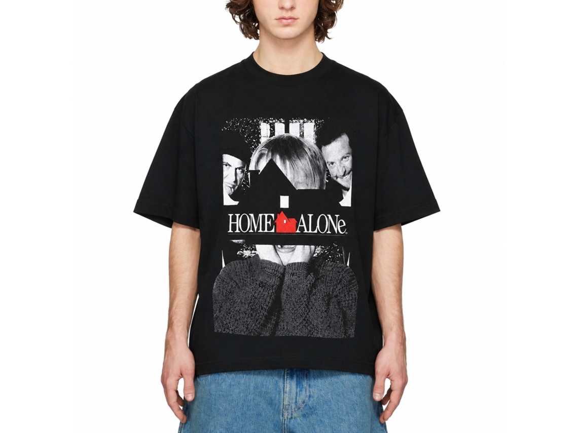 Home Alone Home Alone Poster T-shirt Unisex Adults Size:l