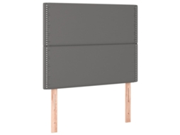 Headboard, Headboards Vidaxl Cinzeto Couro Artificial (100 Cm)