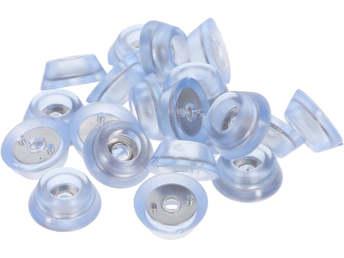 Villcase Conjunto De 20-almofadas Borracha Antiderrapantes Com Base Silicone E Amortecedor Resistente Ao Desgaste Para
