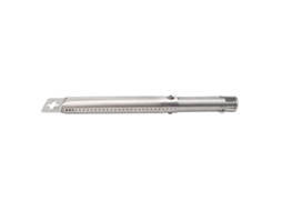Queimador De Tubo Retangular Ajustável Inox Para Churrasqueira A Gás 4 Peças