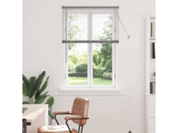 Vidaxl Persianas Venecianas Prateado 130 X 90 Cm Alumínio
