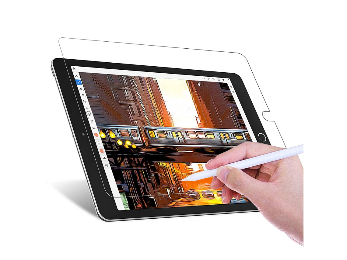 Protetor Ecrã Mate Papel Ipad 10.2 2021-2019 Lápis Apple