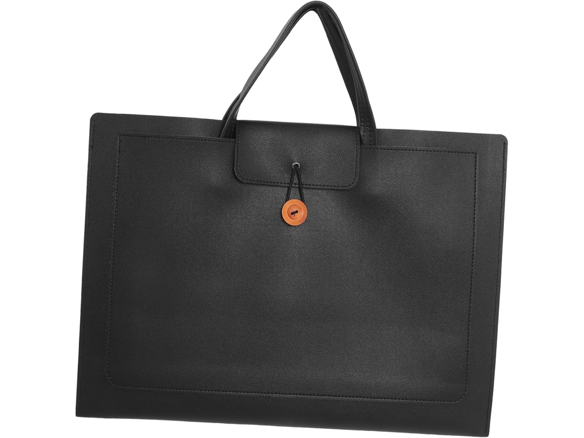 Bolsa Para Laptop Nuobesty Para Trabalho, Capa Profissional Para Laptop Em Couro Pu.