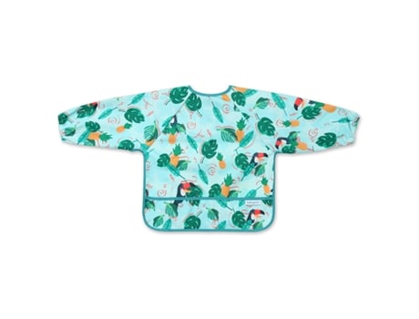 Babyono Baby Bib With Tukan Sleeves Colorido 6 Months-2 Years