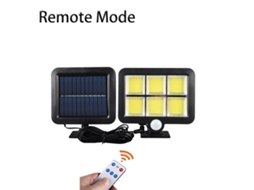 Luminária Solar de Parede AQUAFORGE com 3 Modos, à Prova D'água, Sensor de Movimento, para Jardim e Pátio