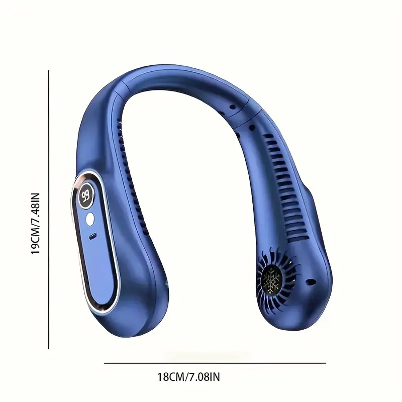 Ventilador USB portátil com cinco velocidades MDUG
