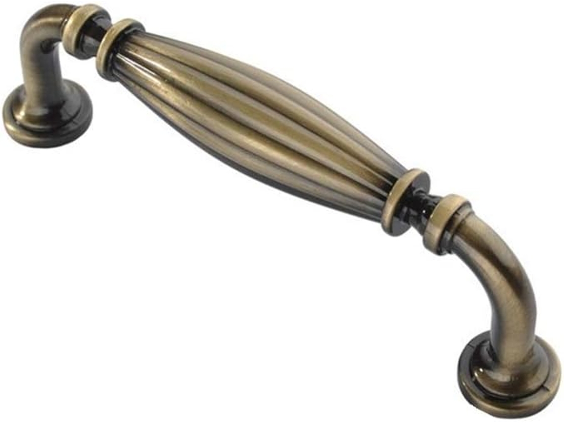 Puxador De Gaveta Porta Em Bronze Maciço Antigo Com Furo Único Para Armário Vinhos Guarda Roupa Latão