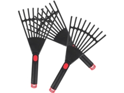 Conjunto De 3 Peças De Ancinho De Mão Portátil Para Jardim - Peças Para Ferramentas De Jardinagem