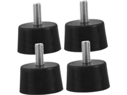 Conjunto De 4 Niveladores Cadeira Ajustáveis, Almofadas De Móveis Resistentes Para Suporte Estável Em Casas, Escritórios