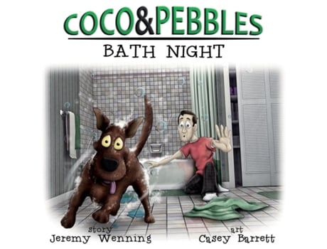 Livro Coco amp Pebbles Bath Night de Jeremy Wenning (Inglês)